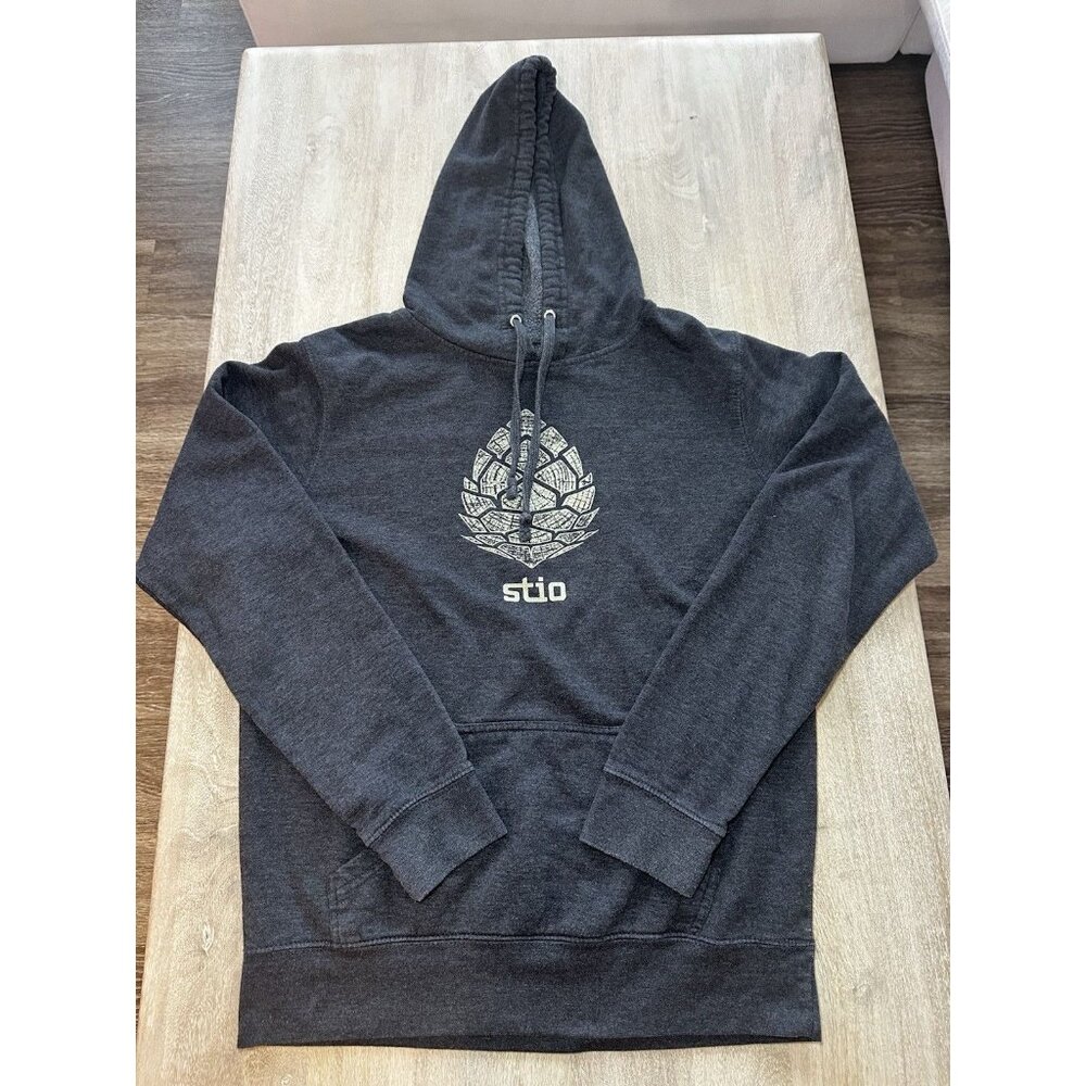 Stio Women's Whitebark Pinecone Hoodie in Charcoal Gray Size Large